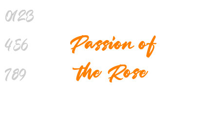 Passion of the Rose