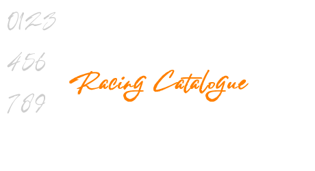 Racing Catalogue