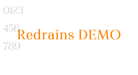Redrains DEMO