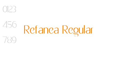 Refanea Regular