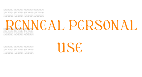 Renneal Personal Use