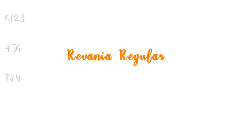Revania Regular