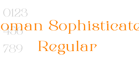 Roman Sophisticated Regular