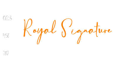 Royal Signature
