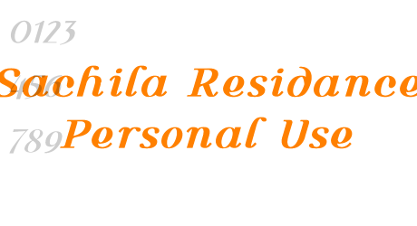 Sachila Residance Personal Use