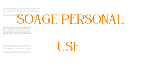 Soage Personal Use