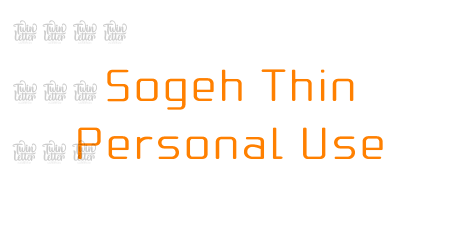 Sogeh Thin Personal Use