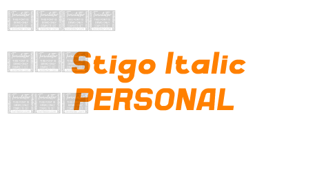 Stigo Italic PERSONAL