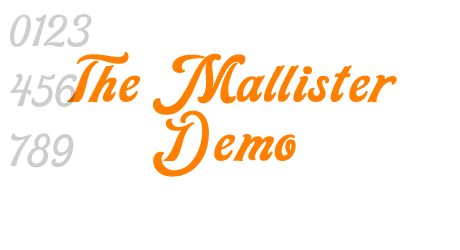 The Mallister Demo