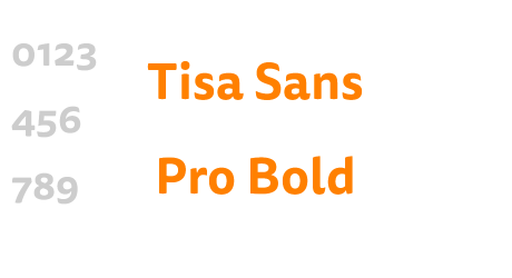 Tisa Sans Pro Bold