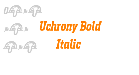 Uchrony Bold Italic