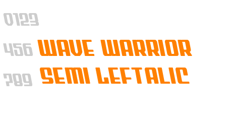 Wave Warrior Semi Leftalic