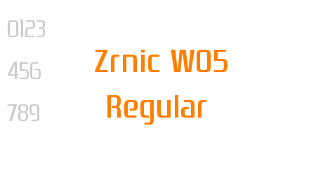 Zrnic W05 Regular