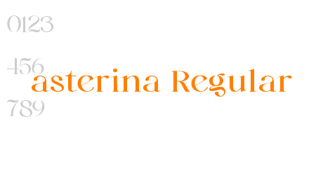 asterina Regular