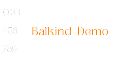 Balkind Demo