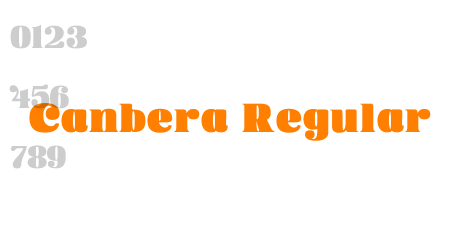 Canbera Regular