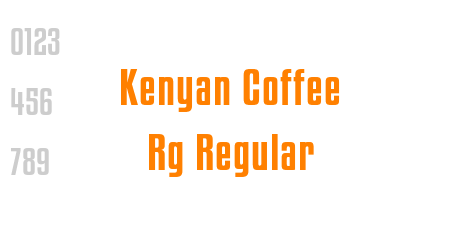 Kenyan Coffee Rg Regular