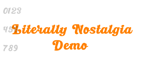 Literally Nostalgia Demo