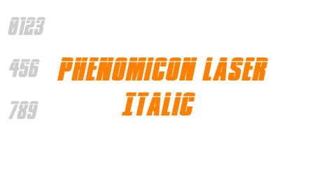 Phenomicon Laser Italic