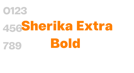 Sherika Extra Bold