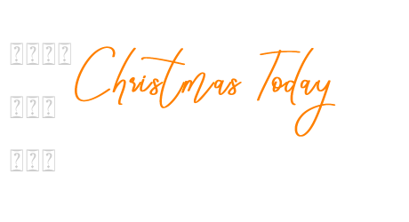Christmas Today