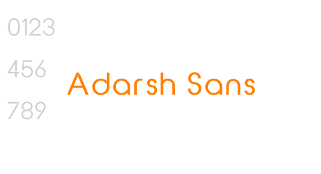 Adarsh Sans