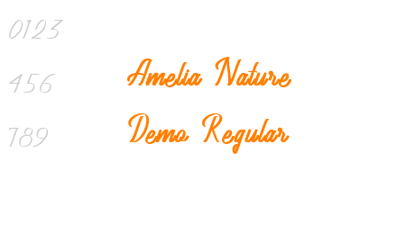 Amelia Nature Demo Regular