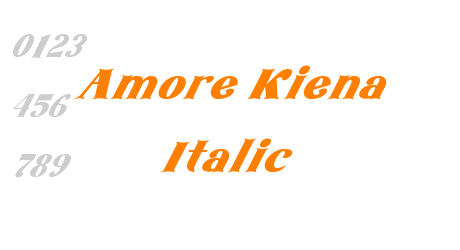 Amore Kiena Italic