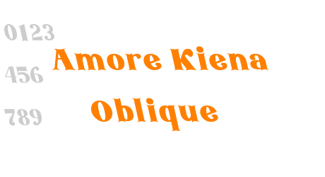 Amore Kiena Oblique