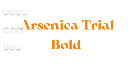 Arsenica Trial Bold