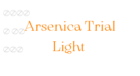 Arsenica Trial Light