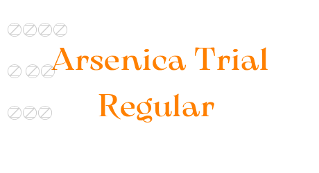 Arsenica Trial Regular