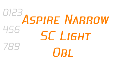 Aspire Narrow SC Light Obl