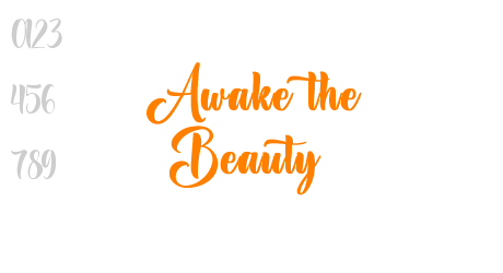 Awake the Beauty