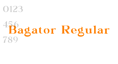 Bagator Regular