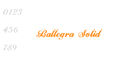 Ballegra Solid