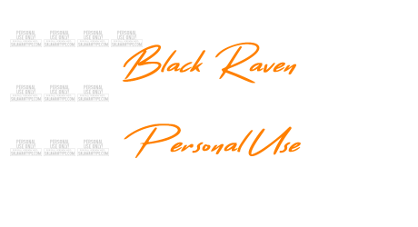 Black Raven Personal Use
