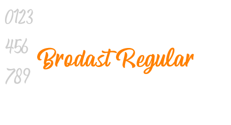 Brodast Regular
