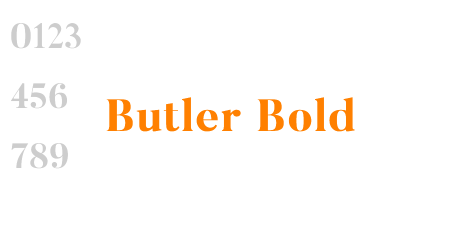 Butler Bold