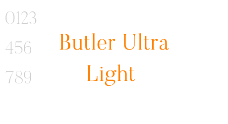 Butler Ultra Light