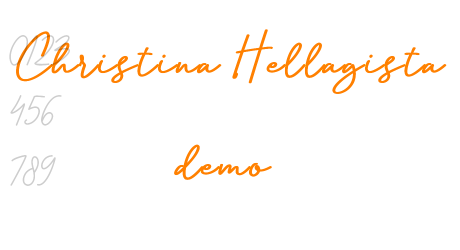 Christina Hellagista demo