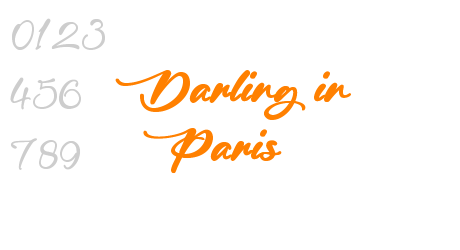 Darling in Paris
