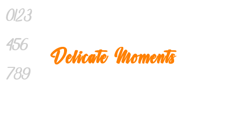 Delicate Moments