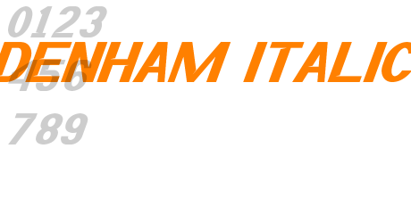 Denham Italic