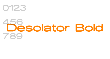 Desolator Bold