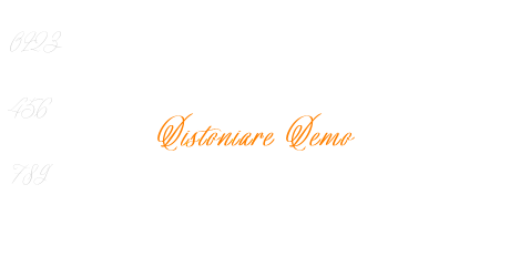 Distoniare Demo