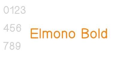 Elmono Bold
