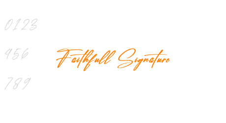 Faithfull Signature