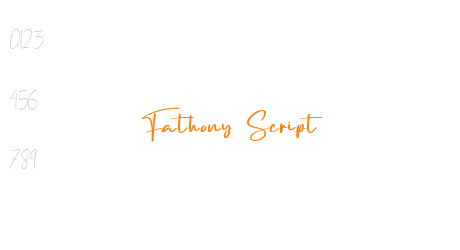 Fathony Script