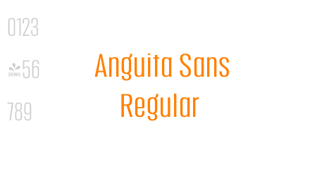 Anguita Sans Regular